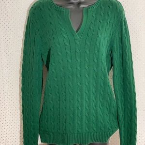 Ralph Lauren V-Neck Sweater - Size XL